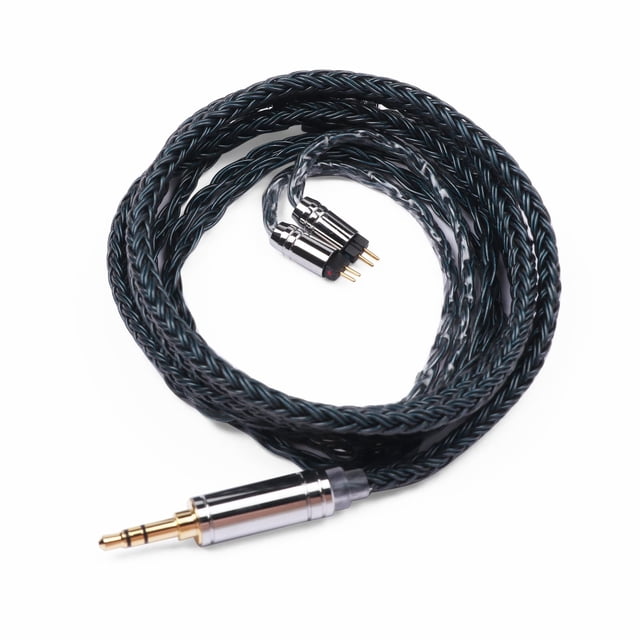Cable IEM Linsoul Tripowin Zonie de 16 núcleos chapado en plata, 1,25 m