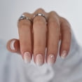 thumbnail image 2 of BTArtbox Press On Nails - Vanilla Cream, Short Square, 2-Week Wear, Easy-to-Apply, 32 Count All-in-One Kit, 2 of 8