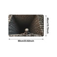 thumbnail image 3 of Halloween 3D Rug, Funny Ghost Skeleton 3D Optical Illusion Rugs, Novelty Halloween Non- Floor Mat With Depth Pattern Theme For Home Parties Decor (15.7"X23.6") 2026, 3 of 7