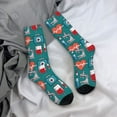 thumbnail image 5 of Vsdgher Medical Elements Crew Socks for Men & Women, Breathable Casual Athletic Ankle Socks, 5 of 6