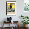 thumbnail image 3 of Art.com US Marines, Patrolling Dock Art Print, Brown Frame Wall Art, 32" x 44", 3 of 5