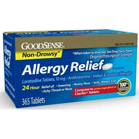 Good Sense Allergy Relief Loratadine 10mg- 365 Tablets