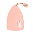 thumbnail image 3 of 3 Uds Carteras para Llaves Cgtredaw Dibujos Animados Gato Ciervo Conejo Mini Llavero Coche Funda Suave Conejo Rosa, 3 of 4