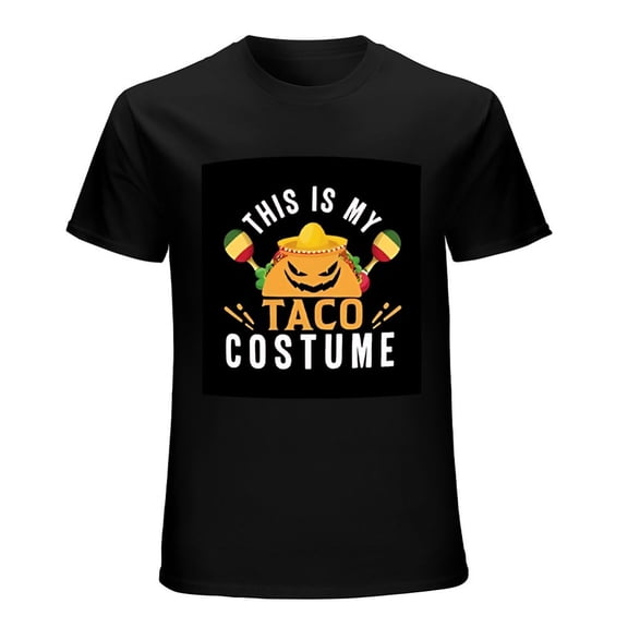 Taco Costume T-Shirt for Men Funny Food Halloween Party Outfit