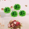 thumbnail image 3 of unbranded  Artificial Grass Ball Decorative Balls Fake Mat Garden Spheres Green, 3 of 8