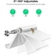 thumbnail image 5 of Soporte para teléfono celular para escritorio ajustable compatible con iPhone 13 12 Pro Max 11 SE XS XR 8 Plus 6 7 Samsung Galaxy Note 20 S20 S10 S9 S8 Android Smartphone Base, blanco-2 unidades, 5 of 5