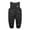 Black, variant on GYRATEDREAM Infant Toddler Baby Winter Snow Pants Down Puffer Warm Overall Boys Girls Zip up Snowsuit Windproof Fleece Lined for 6 Months-5 Years