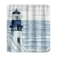 thumbnail image 1 of Shower Curtain 70x70 Inch With 12 Plastic Hooks Shower Curtain Bathroom Heavy Side Shower Curtain Machine Washable, 1 of 8