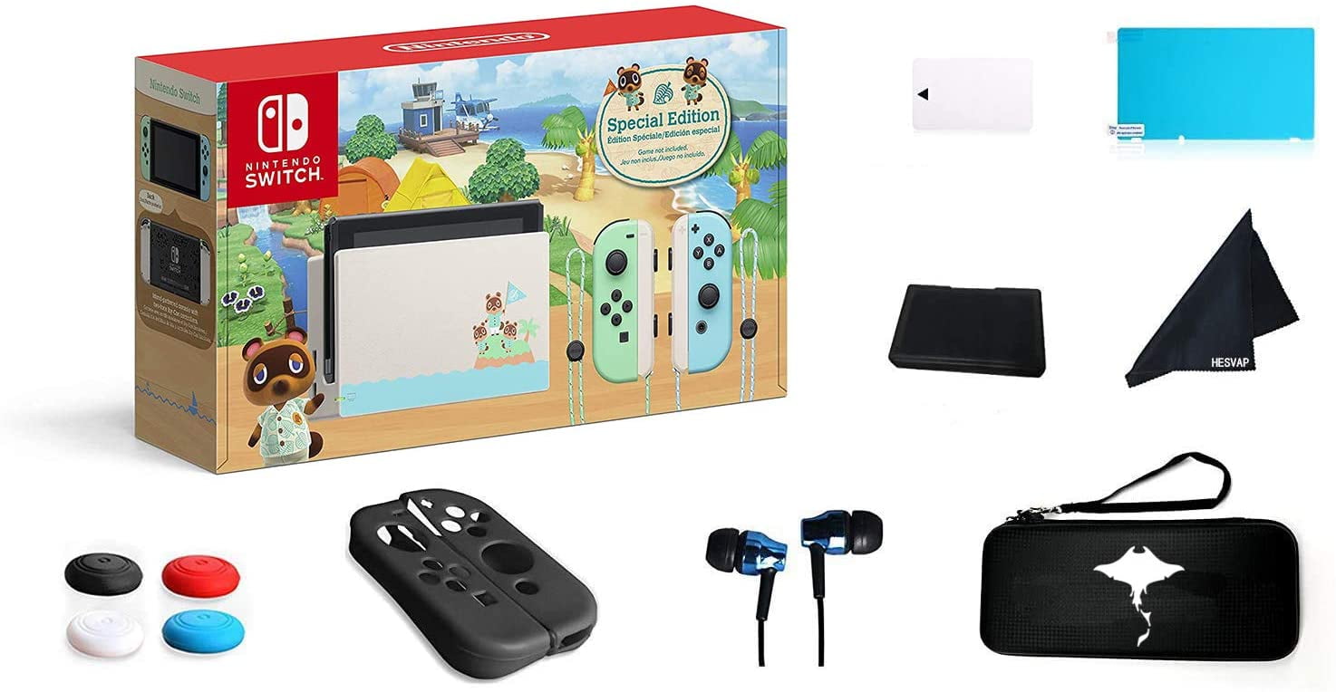 walmart animal crossing switch case