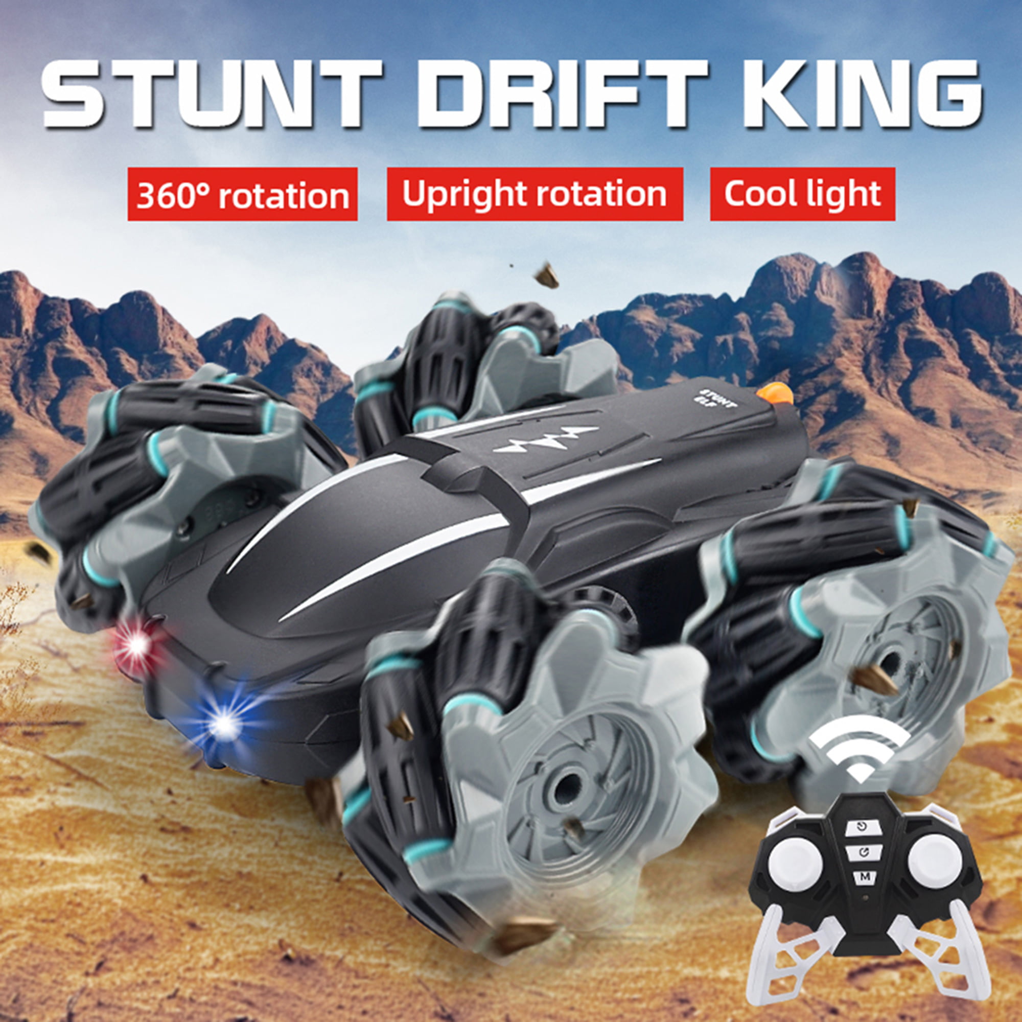 360° RC Stunt Car 4WD Gesture Remote Control Off Road Spielzeug Car xmas gift 