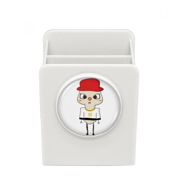 Egypt Country Republic Culture Flag UU Desk Pencil Holder Cup Pen Organizer