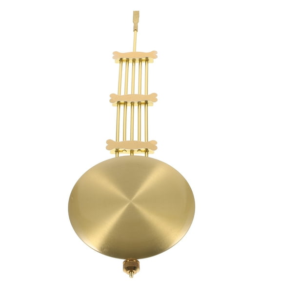 Pendulum Weight Shaft Clock Movement Mechanism Parts Golden