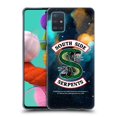 thumbnail image 1 of Head Case Designs Officially Licensed Riverdale South Side Serpents Nebula Logo 2 Soft Gel Case Compatible with Samsung Galaxy A51 (2019), 1 of 7