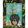 thumbnail image 3 of Caroline's Treasures BB1585GF Christmas Tree and Longhair Black and Tan Dachshund Flag Garden Size , Small, multicolor, 3 of 3