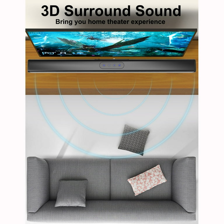 Trevi SB 8312 Soundbar Compatta 30W Con Bluetooth 5.0 - Per TV, PC, USB - Foto 4