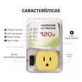 thumbnail image 5 of Protector De Voltaje JM2480 120v 2400w Supresor Electrodomesticos Color Blanco Picool, 5 of 5