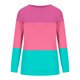 thumbnail image 4 of ICHUANYI Clearance Women's Fashion Printed Loose T-shirt Long Sleeves Blouse Round Neck Casual Tops Sweatshirt Hoodies(Pink, S) ICHUANYI WER2023081511356, 4 of 5
