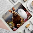 thumbnail image 2 of Easter Printed Gaming Mousepad Desk Pad, Square 8.3x9.8 Inch Non-Slip Rubber Bottom Mouse Mat for Office and Gaming, 2 of 6