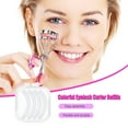 thumbnail image 4 of Linyer Eyelash Curler Refills Flexible Replacement Pads Rubber Solid Fine Workmanship Heavy-duty Practical Replace the Adhesive Strip White (Four), 4 of 4