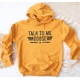 thumbnail image 6 of TALK TO ME GOOSE Graphic Unisex Fleece Hooded Sweatshirt, 6 of 8