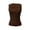 Brown, variant on Gyujnb Women Lightweight Slim Fit Square Neck Metal Stud Sleeveless Tank Top for Daily Going Out,XL