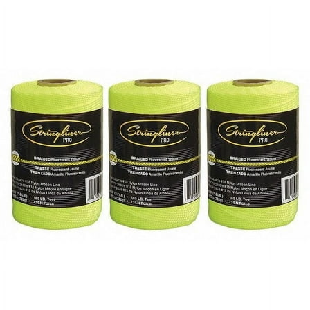 Stringliner Mason's Line,FluorYellow,Nylon,500',PK3 35465