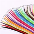 thumbnail image 4 of DEELLEEO 30 Pcs Lacets Ronds de Rechange Colorés pour Chaussures de Sport Espadrilles Patins (0,5m), 4 of 6