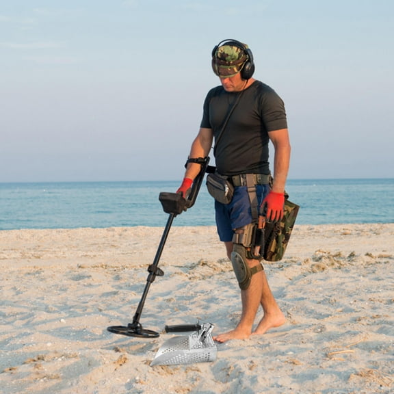 EXHUMKY Metal Sand Sifter for Beach Exploration 1Pcs