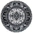 thumbnail image 2 of Safavieh Vintage Hamadan Dania Oriental Area Rug, Light Gray/Dark Gray, 6'7" x 6'7" Round, 2 of 10
