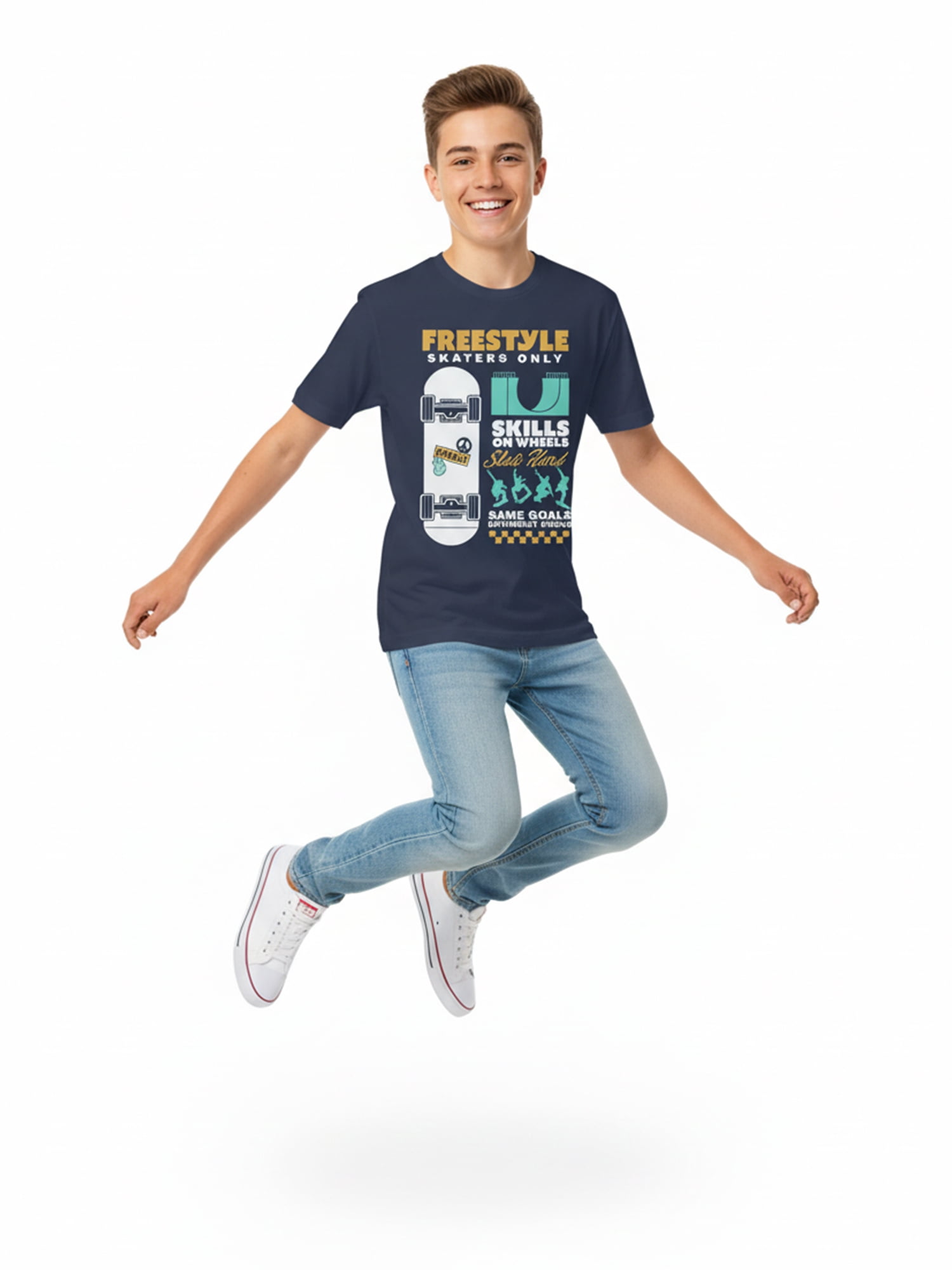 Wonder Nation, Boys' Graphic T-Shirt, My Skate Park, Sizes 4-18