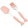 thumbnail image 2 of YESTUNE Non-Stick Scraper Rubber Butter Cake Cream Spatula Chicken Head Top Heat Resist, 2 of 9