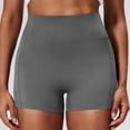 thumbnail image 6 of Mlzmgr Biker Shorts for Women High Waist Stretchy Shorts Spandex 5 Inch Inseam Running Yoga Shorts, 6 of 8