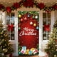 thumbnail image 1 of Cubierta de Puerta Navideña de 35 X 71 Pulgadas - Diseño de Papá Noel - Decoración Navideña para Puerta - Decoración para Festivales y Fiestas, 1 of 6