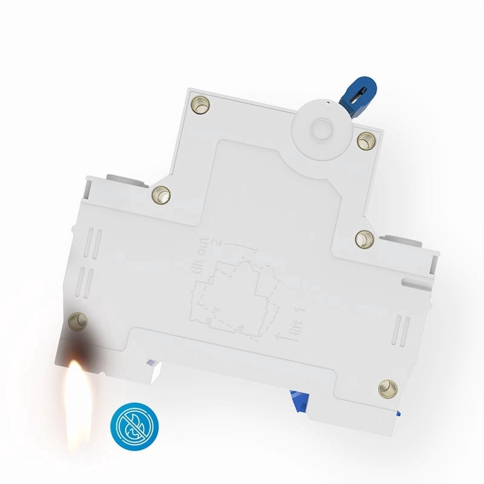 1PCS 2P MCB 10A 16A 20A 25A 32A 40A50A63A Circuit Breaker DZ47Z 500V/1000V Din Rail Mount DC Disconnect Switch for Solar PV System