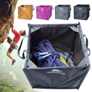 Angle View: Climbing Rope Box, Climbing Tree Basket, Rope Storage Basket, Foldable Rope Box, Climbing Tree, Rope Bag, Climbing Accessories