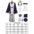 thumbnail image 3 of Disfraz de Falin de Anime Delicious in Dungeon, disfraz de fantasía para mujer adulta, ropa, abrigo, pantalones, traje de Carnaval de Halloween, 3 of 5
