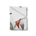 thumbnail image 2 of Feather Soft Flannel Fleece Throw Blanket, Watercolor Dream Catcher Inspirations Traditional, Cozy Plush for Indoor and Outdoor Use, 50" x 70", Burnt Sienna Seafoam, by Ambesonne, 2 of 6