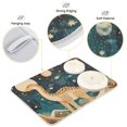 thumbnail image 4 of Yayeee Dish Drying Mat for Kitchen Counter Ultra Absorbent Easy Clean Pad 18x16", Dinosaur at Night, 4 of 7