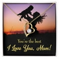 thumbnail image 4 of To Mom You're the Best Forever Necklace w Message Card, 4 of 20