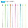 thumbnail image 3 of Uxcell Teachers Pointer Stick, 10 Pcs Clear Classroom WhiteBoard Teacher Hand Finger Mini Pointer, 10 Colors Style 2, 3 of 7
