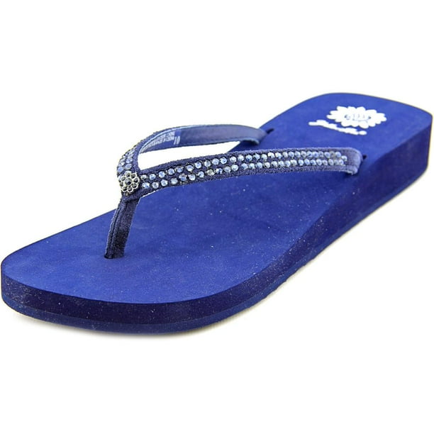 Yellow Box Yellow Box Jello Women Open Toe Leather Thong Sandal