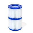 thumbnail image 1 of 2 unidades, cartucho de filtro compatible con todos los modelos inflables de jacuzzi y spa, filtro de piscina tipo VI compatible con cartuchos de filtros de jacuzzi, 1 of 5