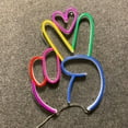 thumbnail image 4 of Handmadetneonsign Hand Heart Neon Sign, Dorm Room Wall Art Decor, Home Bar Pub Hotel Restaurant Wall Decor, 4 of 5