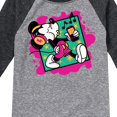thumbnail image 3 of Disney - Mickey Music Stroll - Toddler & Youth Raglan Graphic T-Shirt, 3 of 5