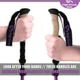 thumbnail image 2 of High Stream Gear Women's Foldable Hiking Poles, 2 Sticks for Trekking and Walking (Purple, 100-120cm)), 2 of 7