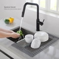 thumbnail image 2 of Kibi USA Multipurpose Stainless Steel Roll Up Drain Tray 20", 2 of 2