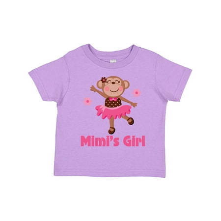 

Inktastic Mimi s Girl Monkey Girls Toddler T-Shirt