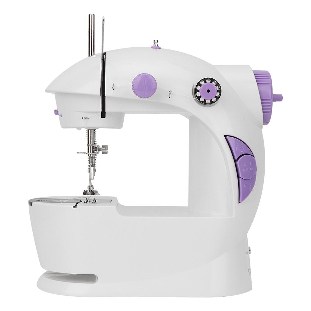 Tebru Mini Portable Household MultiFunction Electric Sewing Machine with Light, MiNi Sewing