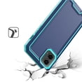 thumbnail image 3 of For Motorola Moto G 5G 2024 Rank Tough Strong Modern Fused Hybrid Case Cover - Blue, 3 of 3