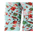 thumbnail image 4 of Men‘s Christmas Dress Shirts Fun Printed Long Sleeve Regular Fit Button Down Shirts Light Blue M, 4 of 6